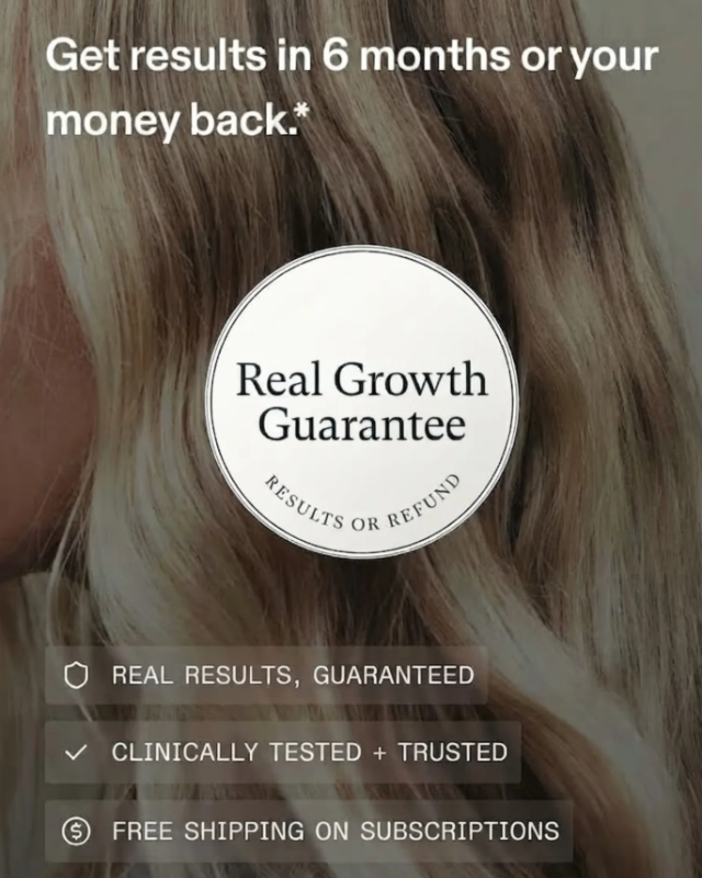 Real Growth Guarantee: get results in 6 months or your money back
